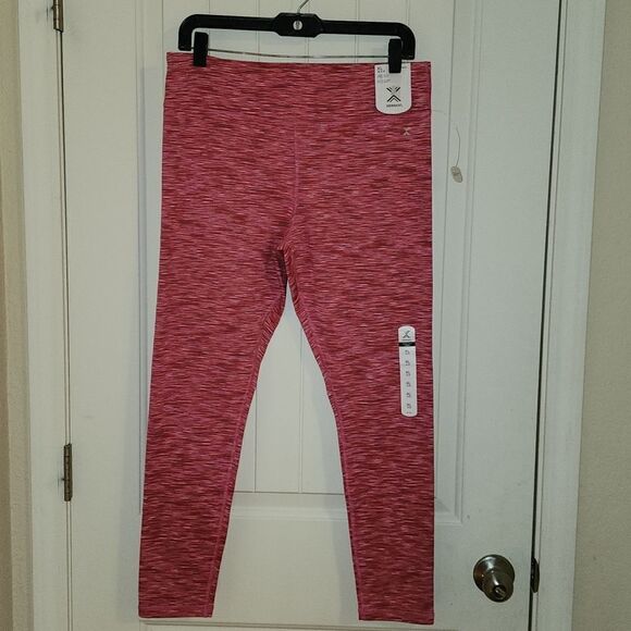 XERSION Pink Multi Color, Sz XL 18.5P, leggings - Picture 1 of 5